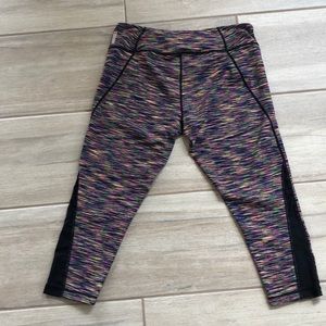 Fun multicolor workout leggings!